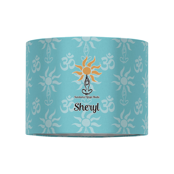 Sundance Yoga Studio 8" Drum Lampshade - FRONT (Fabric)