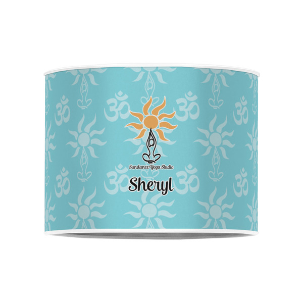 Sundance Yoga Studio 8" Drum Lampshade - FRONT (Poly Film)