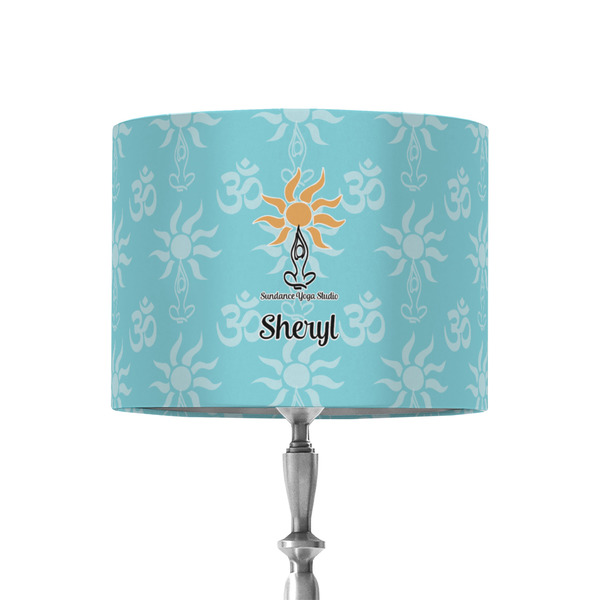 Custom Sundance Yoga Studio 8" Drum Lamp Shade - Fabric (Personalized)