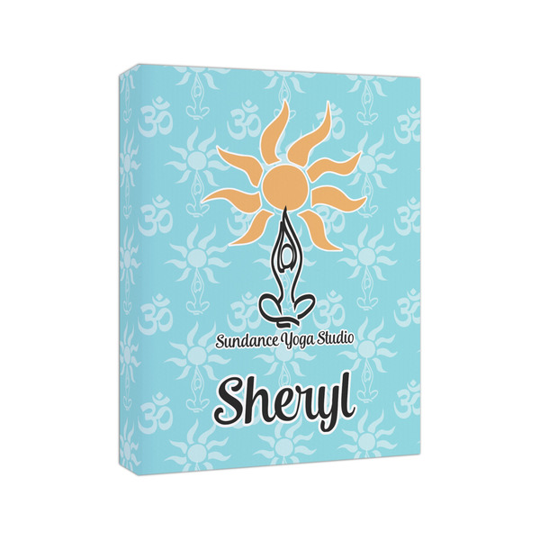 Sundance Yoga Studio 8x10 - Canvas Print - Angled View
