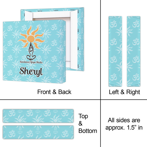 Sundance Yoga Studio 8x8 - Canvas Print - Approval