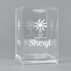 Sundance Yoga Studio Acrylic Pen Holder (Personalized)
