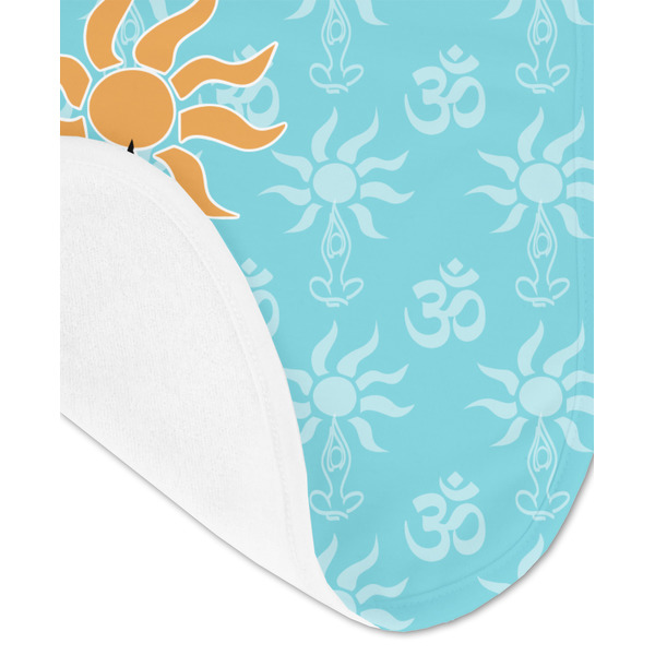 Sundance Yoga Studio Baby Bib - AFT detail