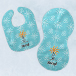 Sundance Yoga Studio Baby Bib & Burp Set w/ Name or Text
