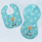 Sundance Yoga Studio Baby Bib & Burp Set w/ Name or Text