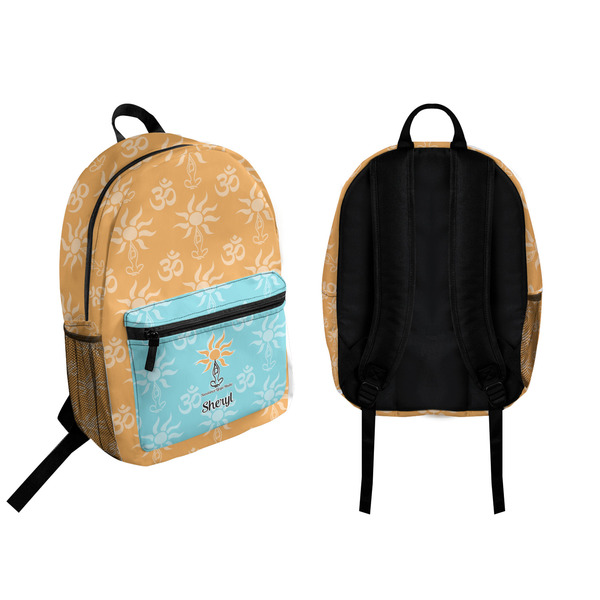 Sundance Yoga Studio Backpack front and back - Apvl