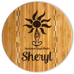Sundance Yoga Studio Bamboo Cutting Board (Personalized)