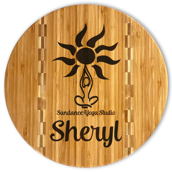 Custom Sundance Yoga Studio Bamboo Cutting Board (Personalized)
