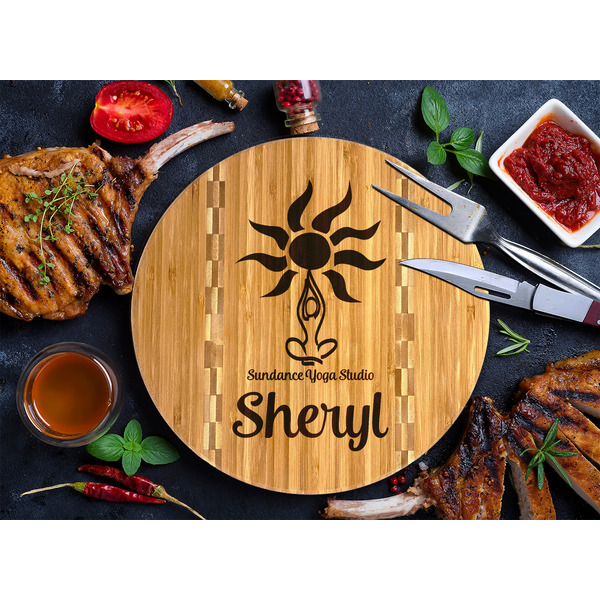 Sundance Yoga Studio Bamboo Cutting Boards - LIFESTYLE