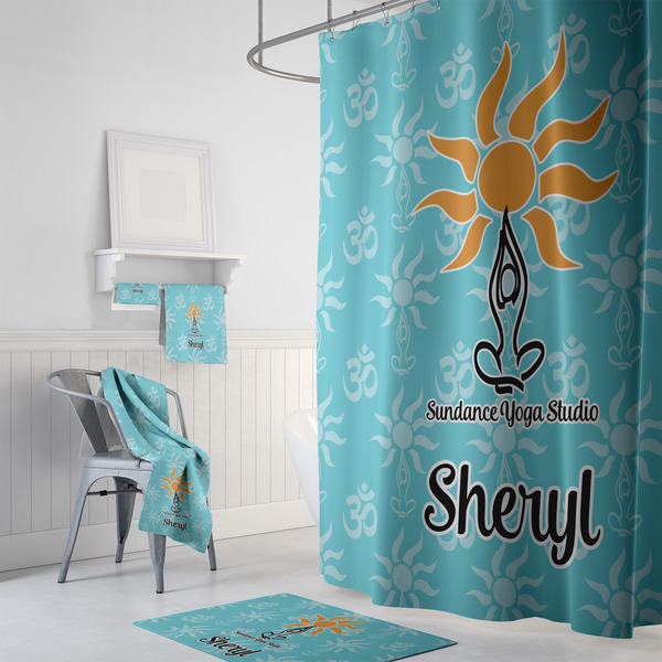 Sundance Yoga Studio Bath Towel Sets - 3-piece - In Context