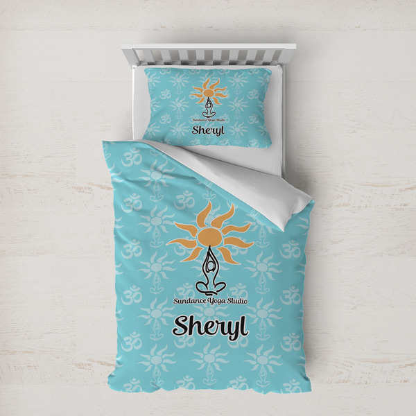Custom Sundance Yoga Studio Duvet Cover Set - Twin XL (Personalized)