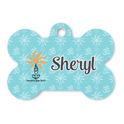 Sundance Yoga Studio Bone Shaped Dog ID Tag (Personalized)