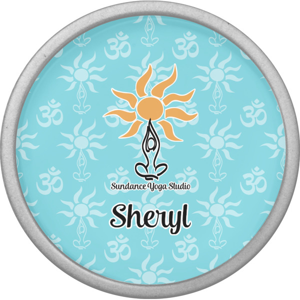 Sundance Yoga Studio Cabinet Knob - Nickel - Front