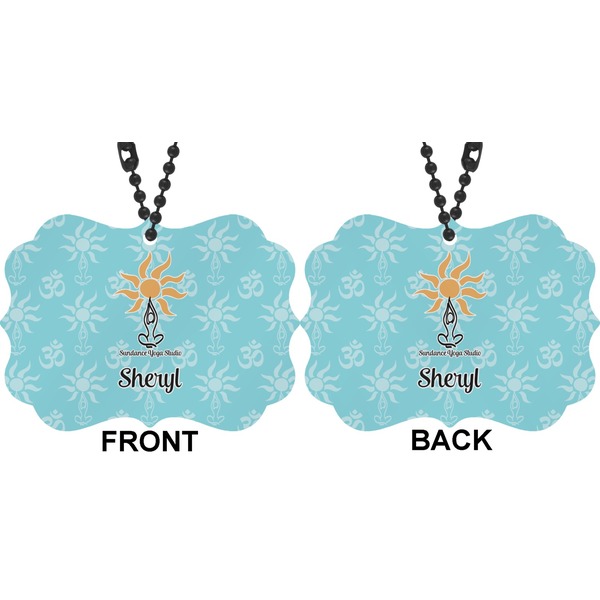 Sundance Yoga Studio Car Ornament (Approval)