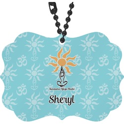 Sundance Yoga Studio Rear View Mirror Decor (Personalized)