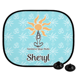 Sundance Yoga Studio Car Side Window Sun Shade (Personalized)