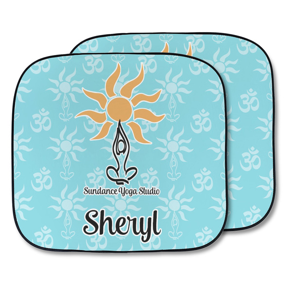 Custom Sundance Yoga Studio Car Sun Shade - Two Piece (Personalized)