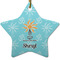 Sundance Yoga Studio Ceramic Flat Ornament - Star (Front)