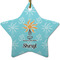 Sundance Yoga Studio Star Ceramic Ornament w/ Name or Text
