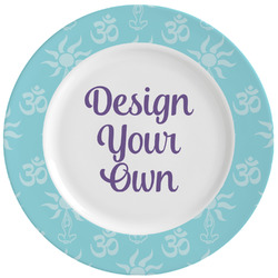 Sundance Yoga Studio Ceramic Dinner Plates (Set of 4) (Personalized)