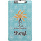 Sundance Yoga Studio Clipboard (Legal Size) w/ Name or Text