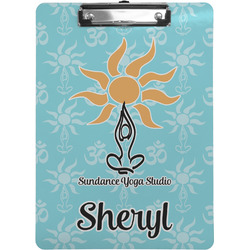 Sundance Yoga Studio Clipboard (Personalized)