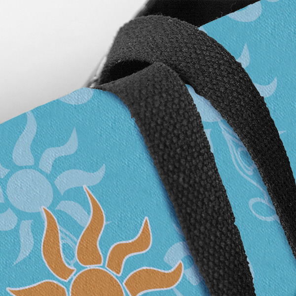 Sundance Yoga Studio Closeup of Tote w/Black Handles
