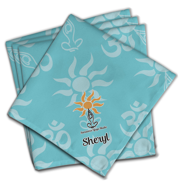 Sundance Yoga Studio Cloth Napkins - Personalized Dinner (PARENT MAIN Set of 4)