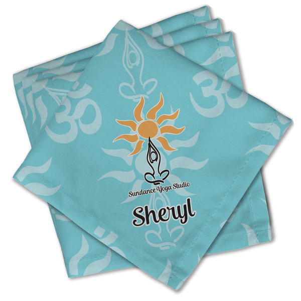 Sundance Yoga Studio Cloth Napkins - Personalized Lunch (PARENT MAIN Set of 4)