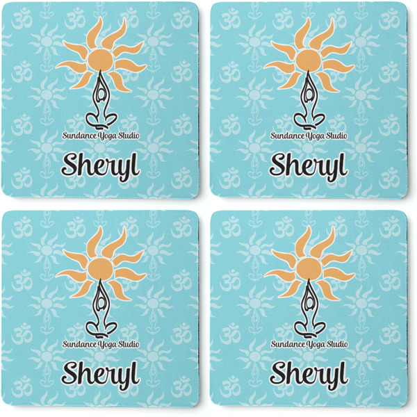 Sundance Yoga Studio Coaster Rubber Back - Apvl
