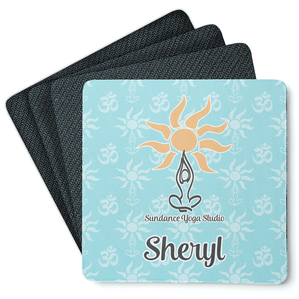 Sundance Yoga Studio Coaster Rubber Back - Main