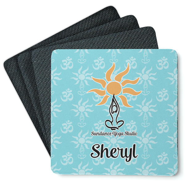 Sundance Yoga Studio Coaster Rubber Back - Main