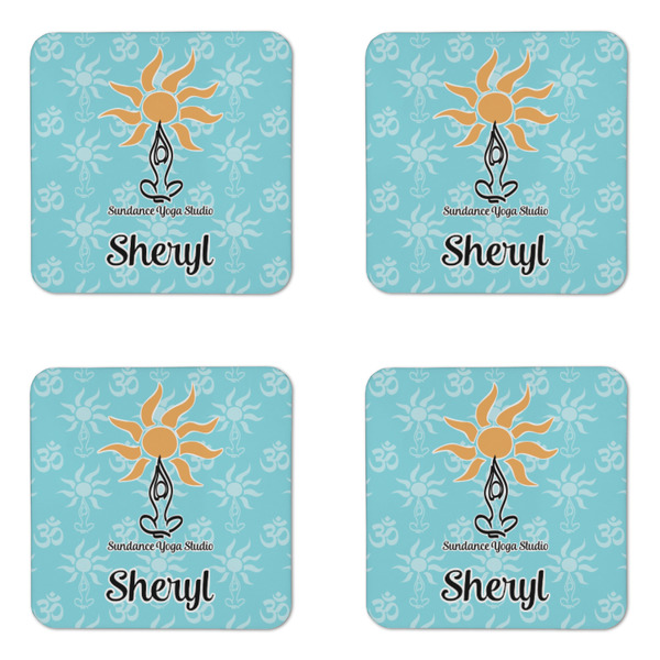 Sundance Yoga Studio Coaster Set - APPROVAL