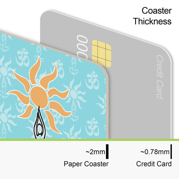 Sundance Yoga Studio Coaster Thickness