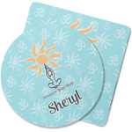 Sundance Yoga Studio Rubber Backed Coaster (Personalized)