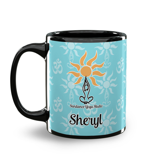 Sundance Yoga Studio Coffee Mug - 11 oz - Black
