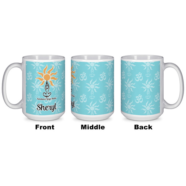 Sundance Yoga Studio Coffee Mug - 15 oz - White APPROVAL
