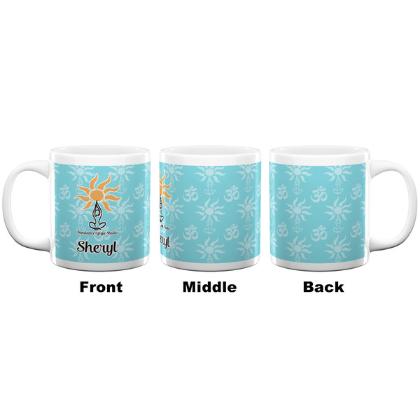 Sundance Yoga Studio Coffee Mug - 20 oz - White APPROVAL