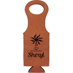 Sundance Yoga Studio Leatherette Wine Tote (Personalized)