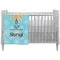 Sundance Yoga Studio Crib Comforter / Quilt w/ Name or Text