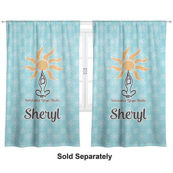 Sundance Yoga Studio Curtains Double
