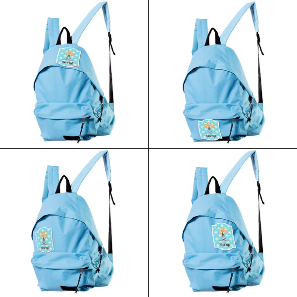 Sundance Yoga Studio Custom Shape Iron On Patches - XL APPROVAL (set of 4)