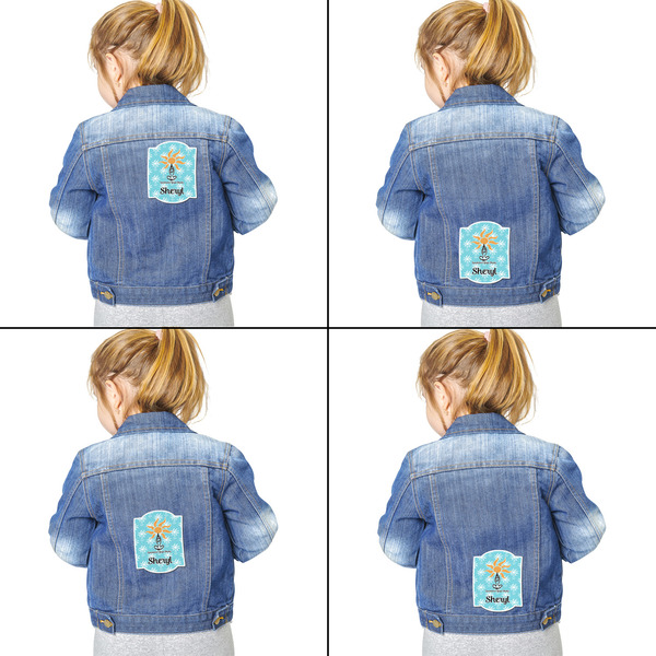 Sundance Yoga Studio Custom Shape Iron On Patches - XXL - APPROVAL