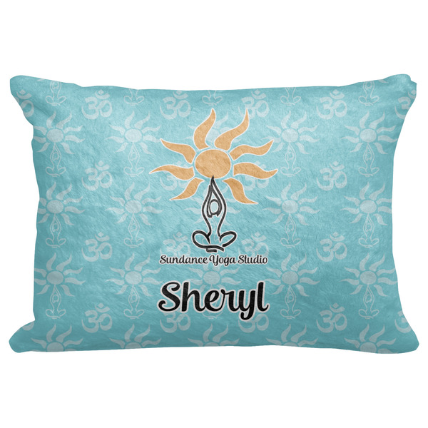 Custom Sundance Yoga Studio Decorative Baby Pillowcase - 16"x12" w/ Name or Text