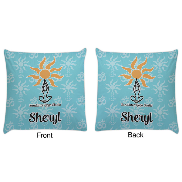 Sundance Yoga Studio Decorative Pillow Case - Approval