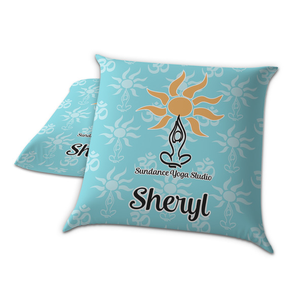 Sundance Yoga Studio Decorative Pillow Case - TWO