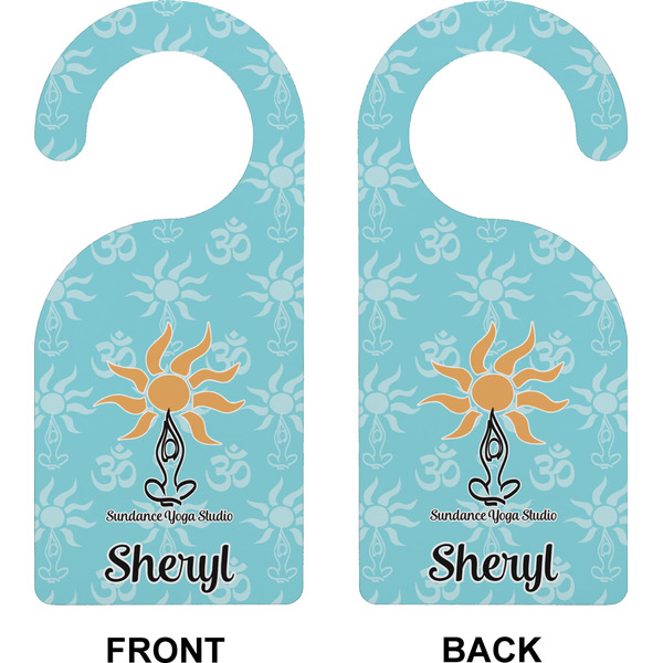 Sundance Yoga Studio Door Hanger (Approval)