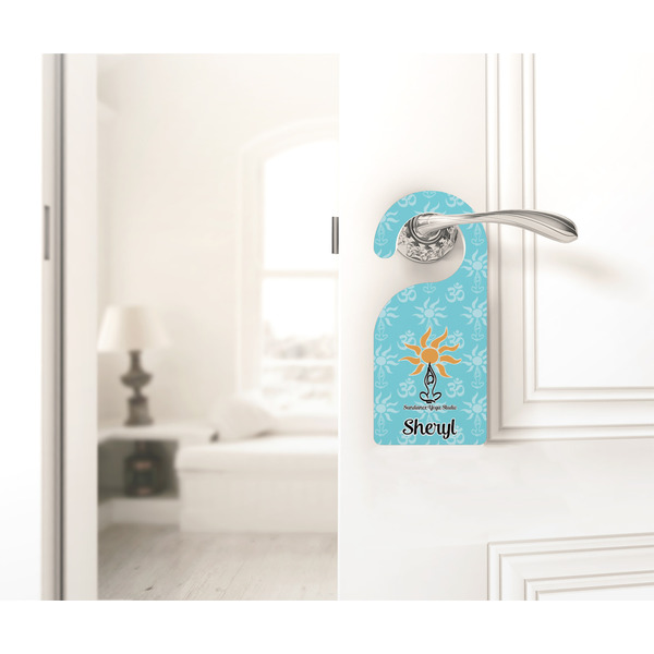 Sundance Yoga Studio Door Hanger - LIFESTYLE