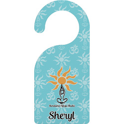 Sundance Yoga Studio Door Hanger w/ Name or Text