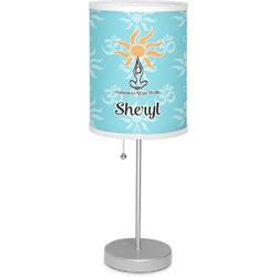 Sundance Yoga Studio 7" Drum Lamp with Shade Linen (Personalized)